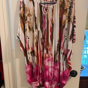 Bryn Walker Pink Print Top